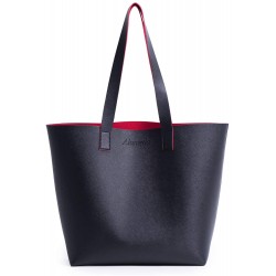 حقيبة يد جلدية سوداء حقيبة يد جلدية سوداء