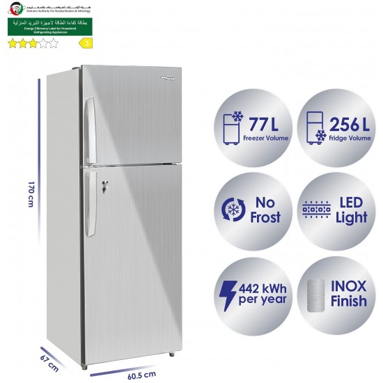 ثلاجة مدمجة مع فريزر علوي ثلاجة مدمجة مع فريزر علوي